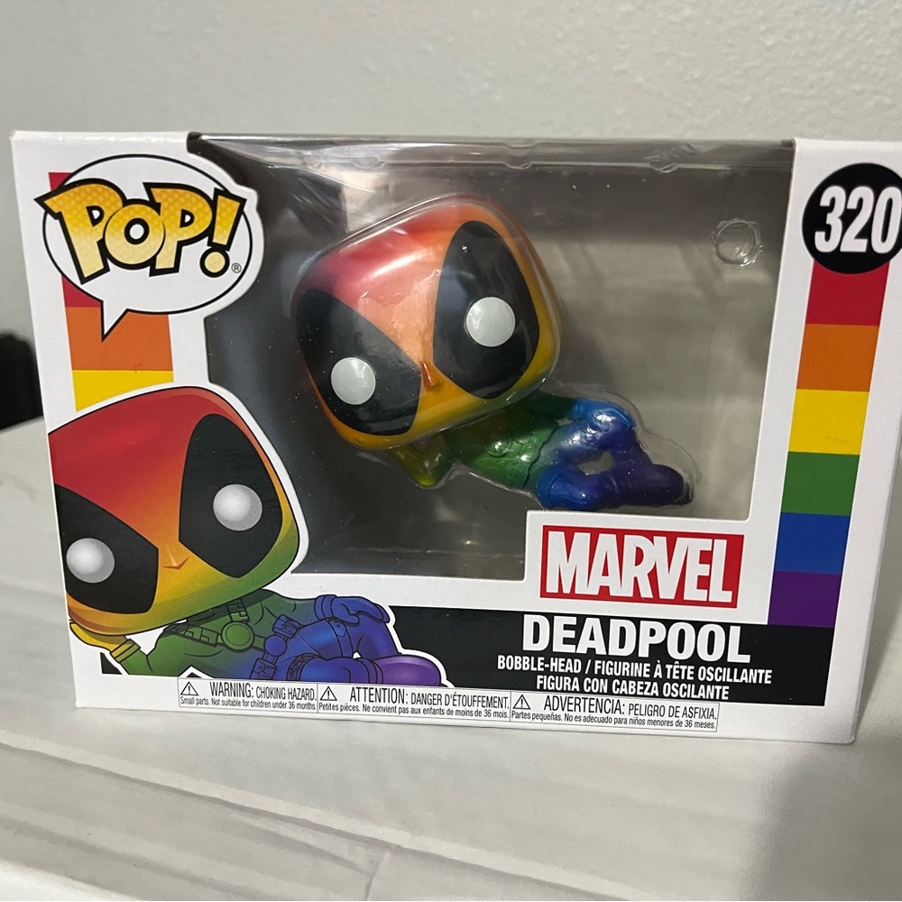 Marvel Deadpool Rainbow Pop! Vinyl Figure